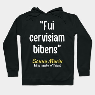 Fui cervisiam bibens Hoodie